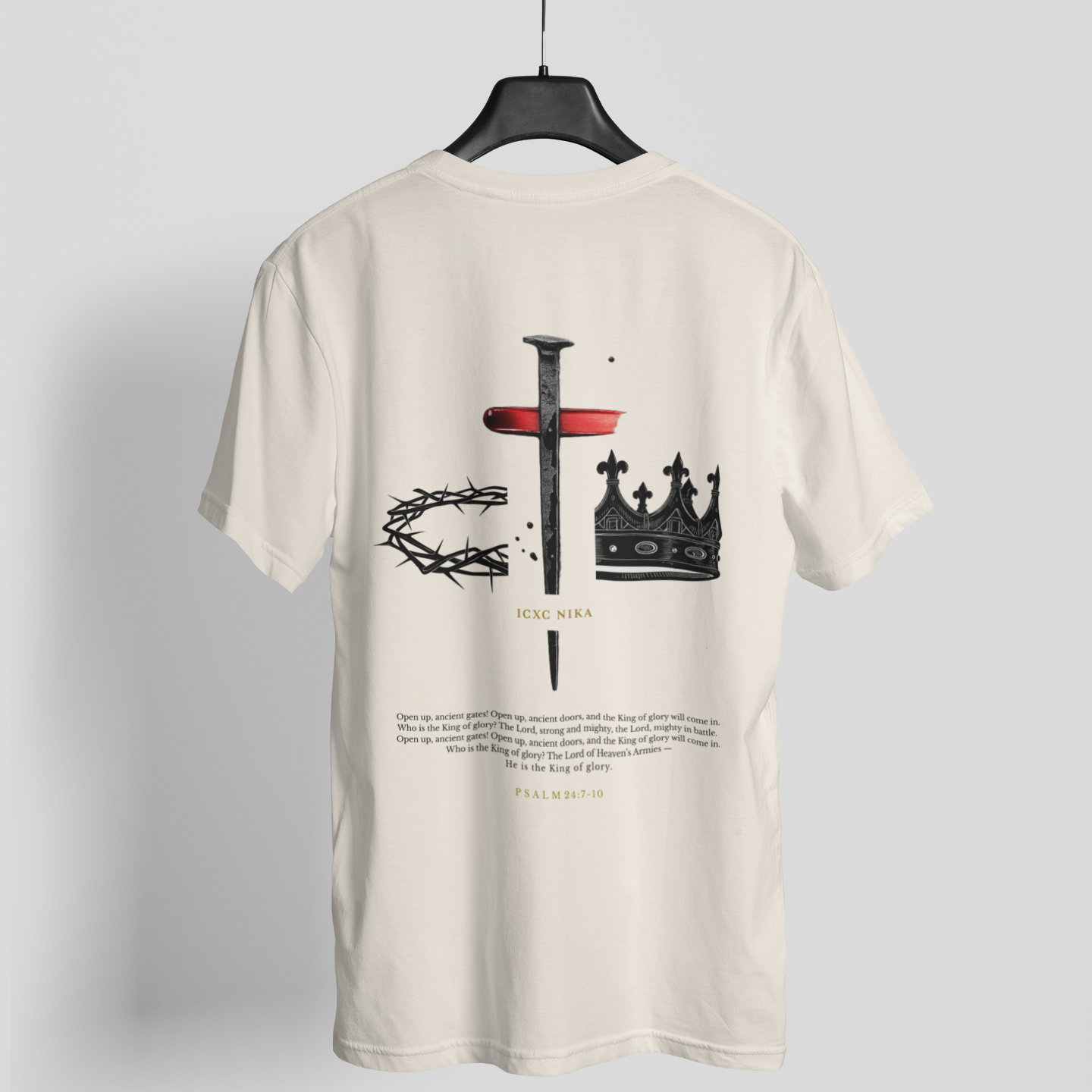 "KING OF GLORY" OVERSIZED SHIRT