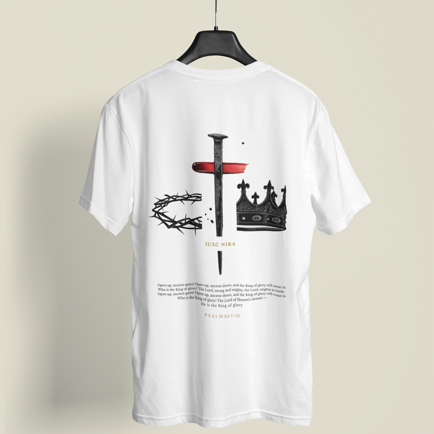 "KING OF GLORY" OVERSIZED SHIRT