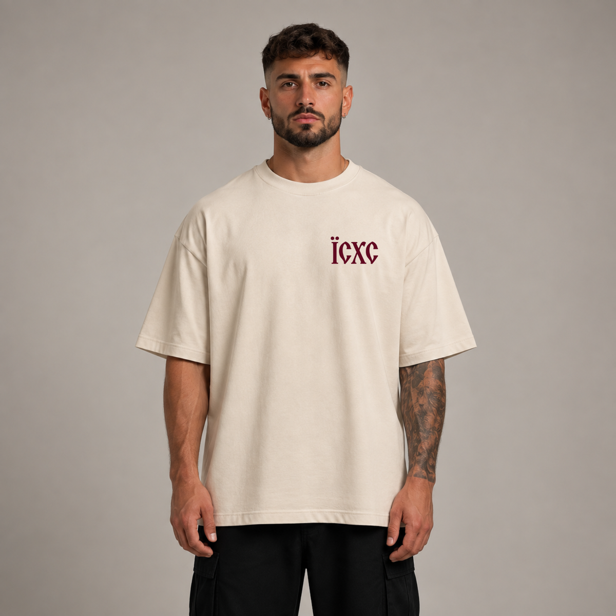 "HOLY HAND" OVERSIZED SHIRT