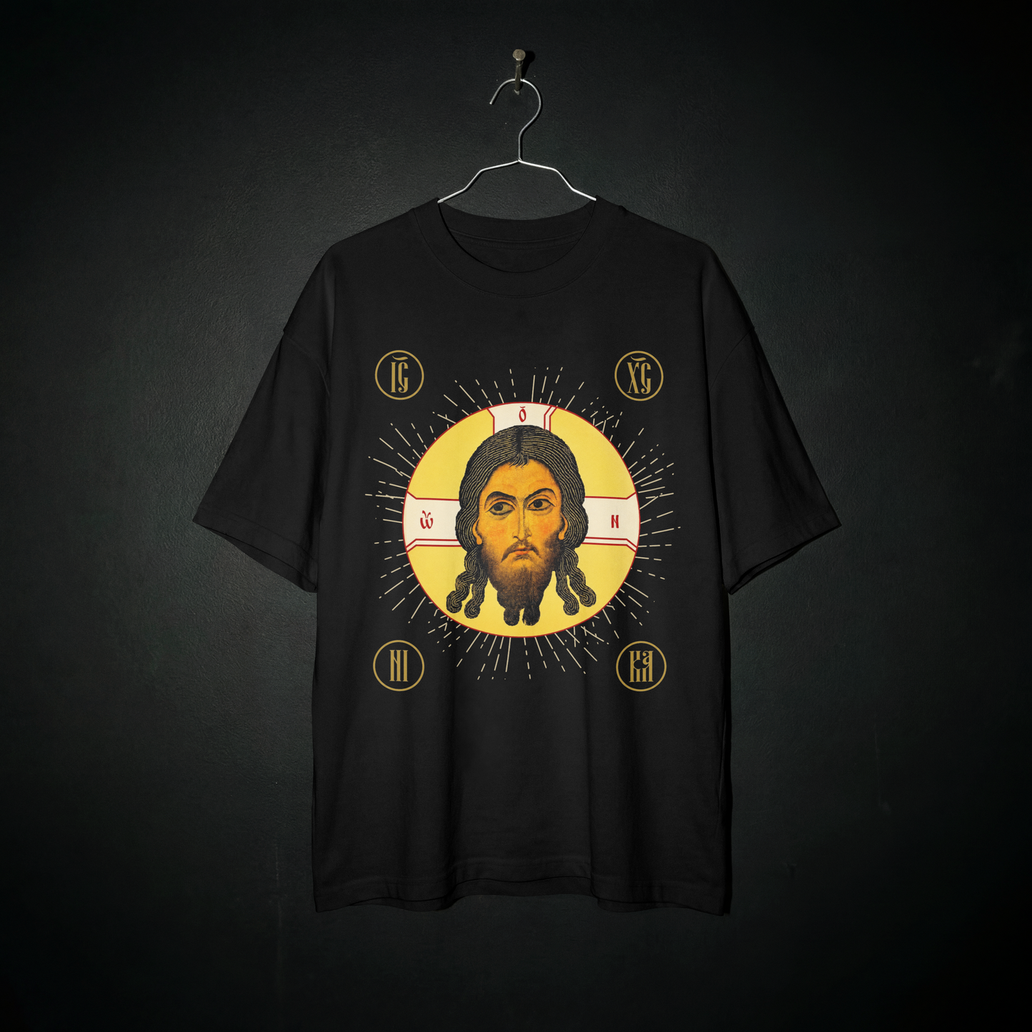 "HOLY ICON" OVERSIZED SHIRT
