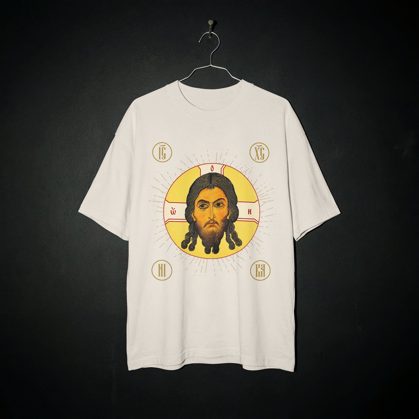 "HOLY ICON" OVERSIZED SHIRT
