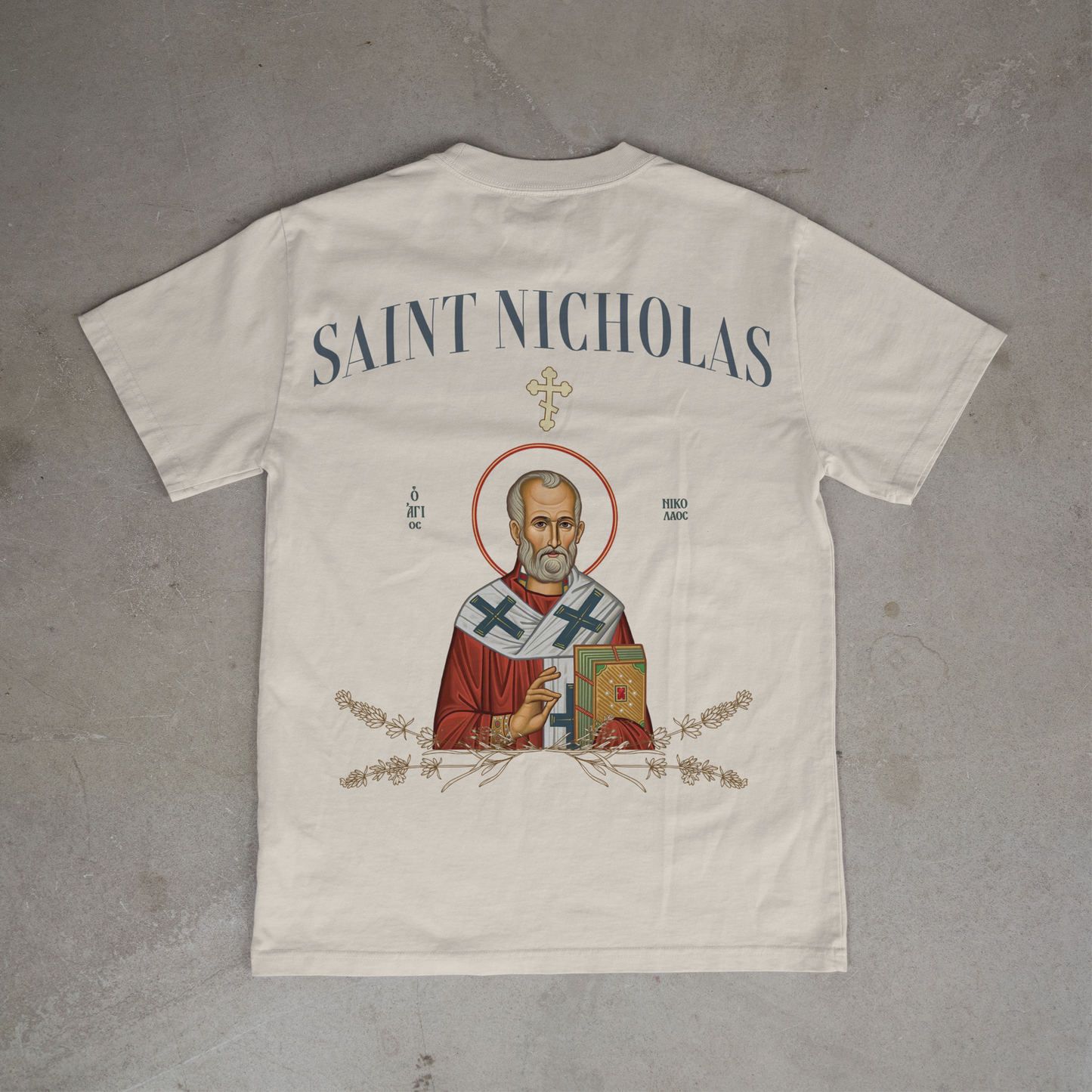 "SAINT NICHOLAS" OVERSIZED SHIRT