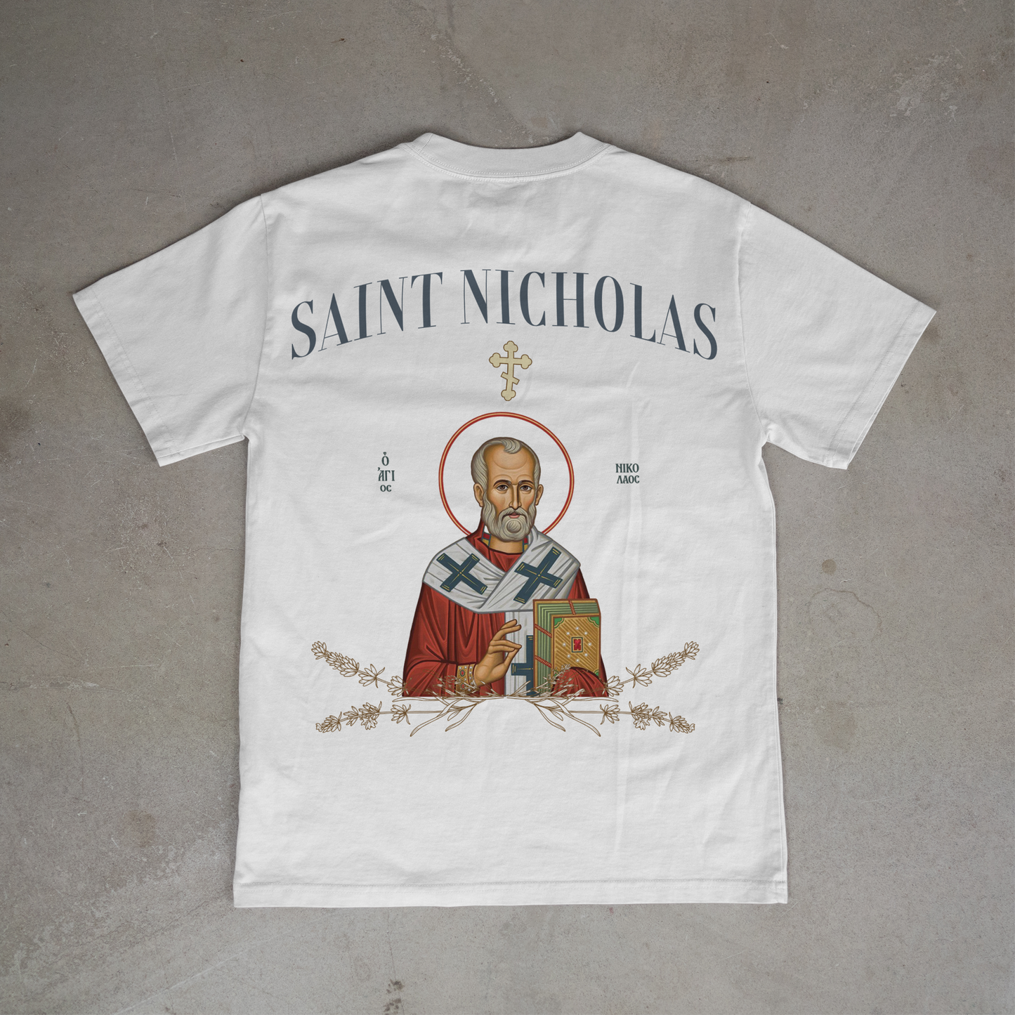 "SAINT NICHOLAS" OVERSIZED SHIRT