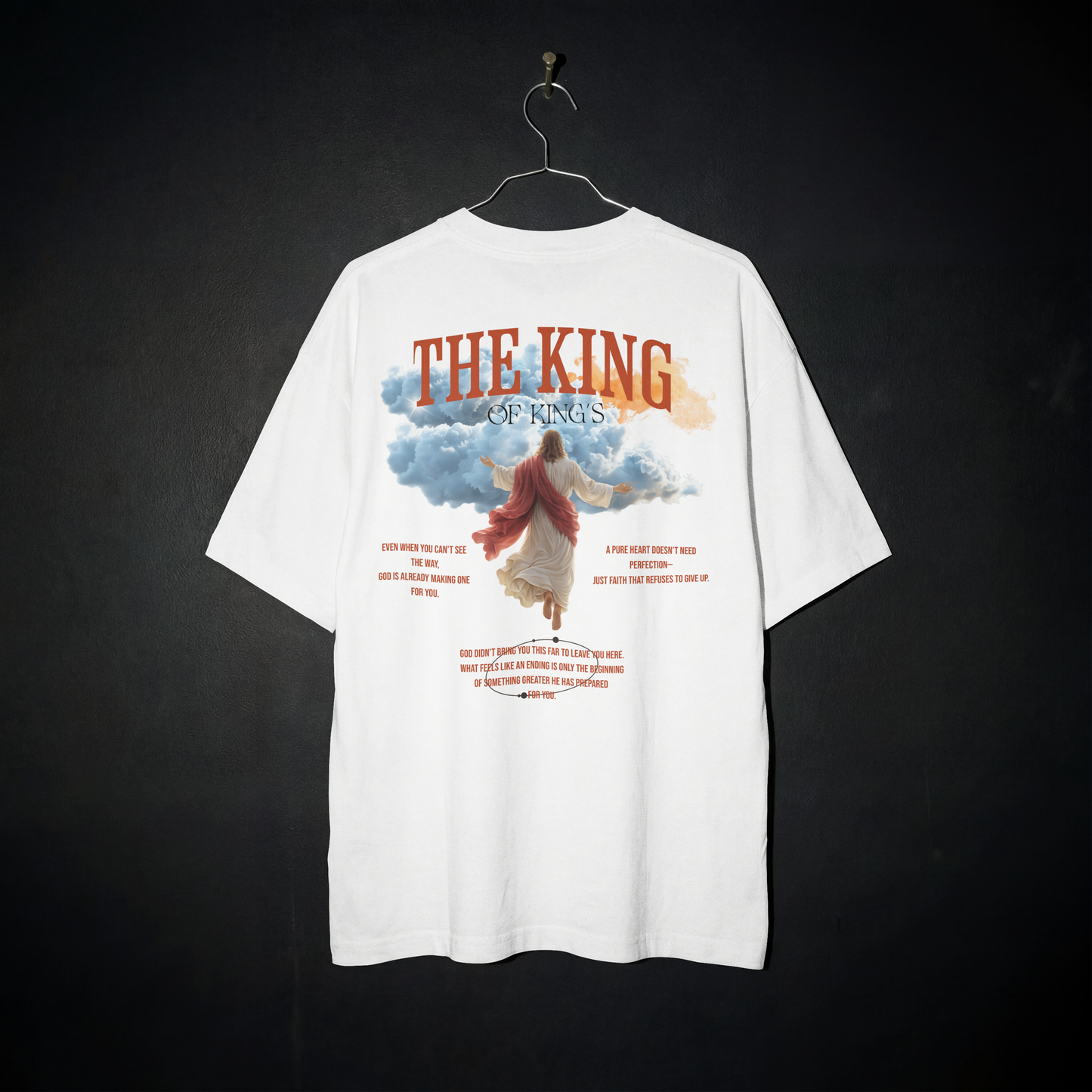"THE KING OF KING´S" OVERSIZED SHIRT